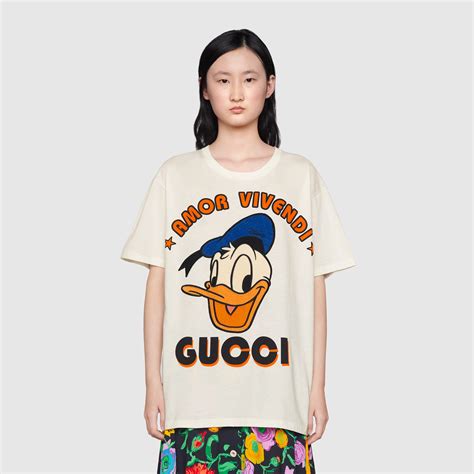 gucci duck t shirt